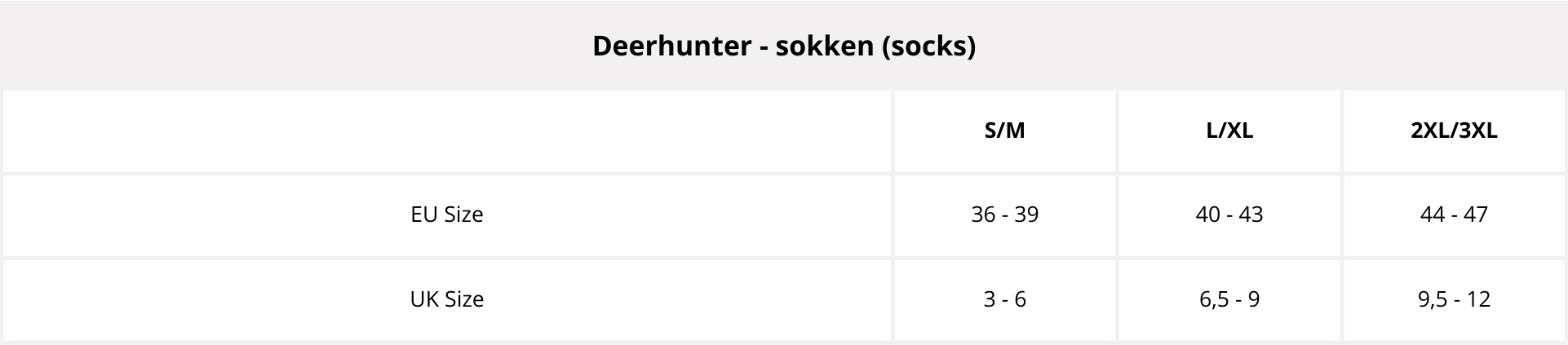 Deerhunter_Sokken-zw_