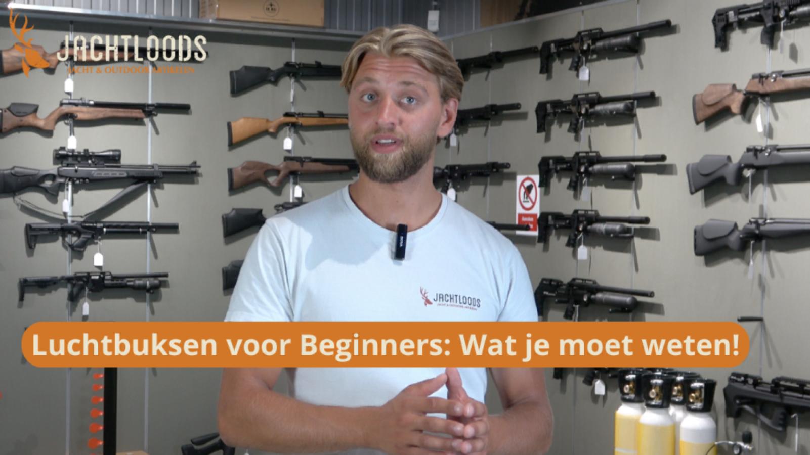 luchtbuks voor beginners