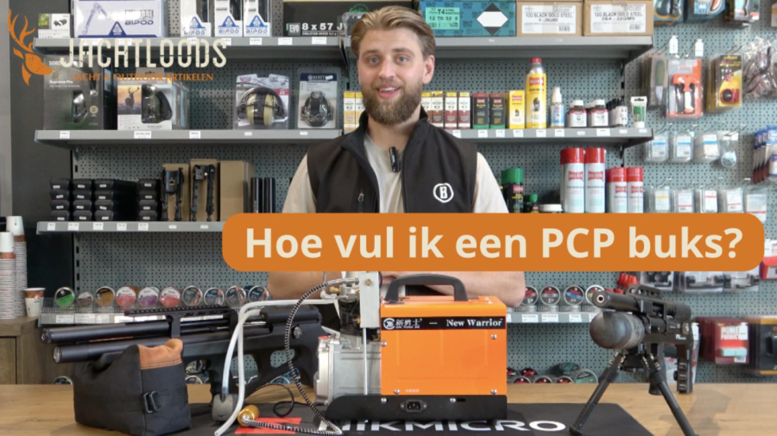 hoe vult u een PCP buks