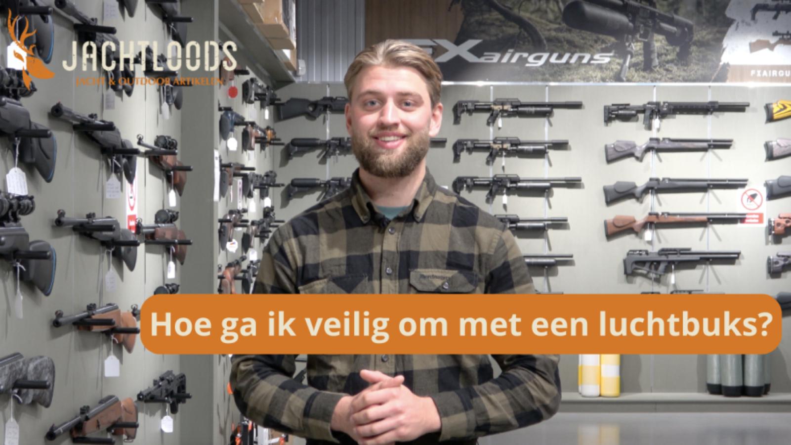 Hoe gaat u veilig om met een luchtbuks?