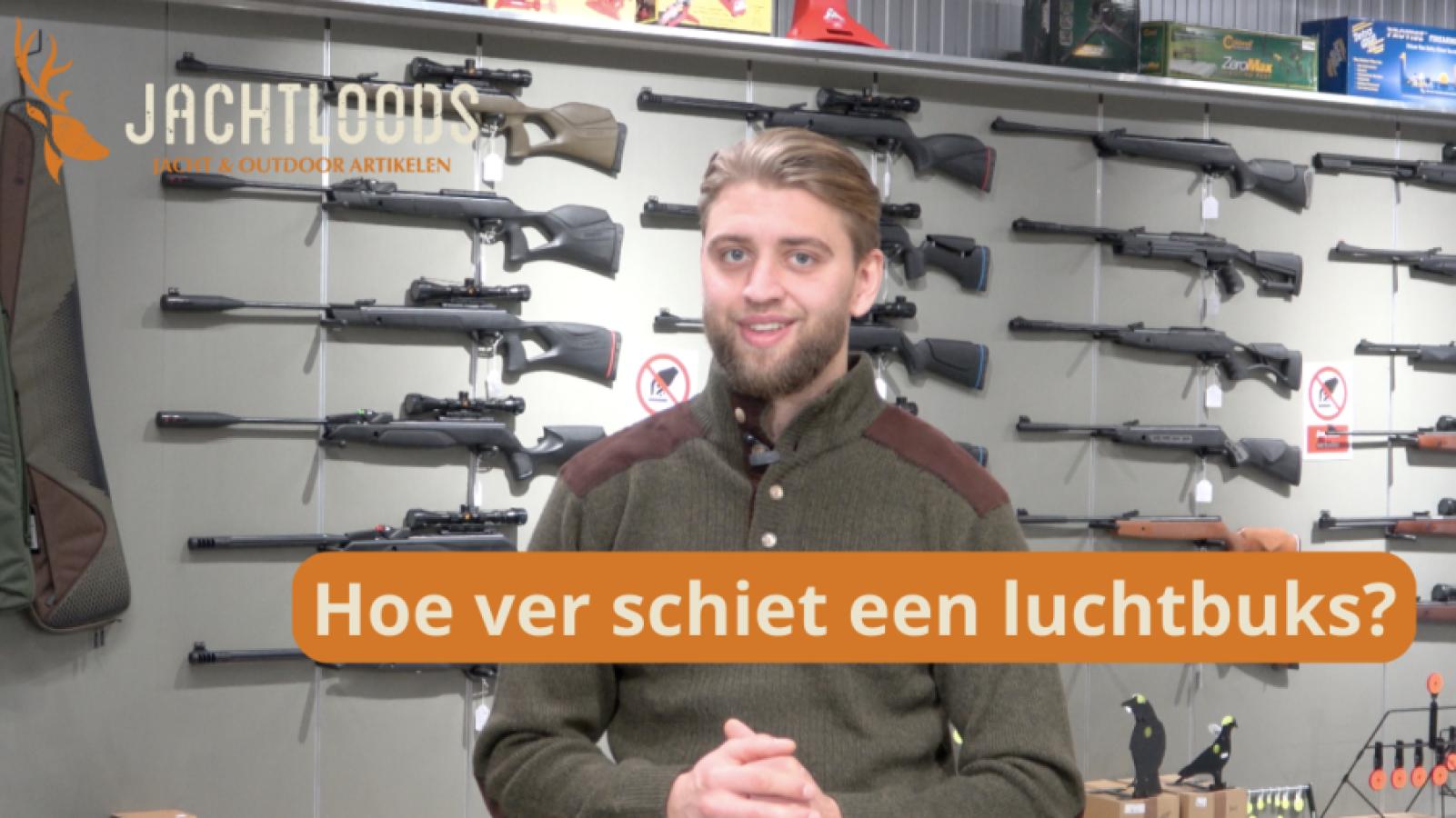 Hoe ver schiet een luchtbuks