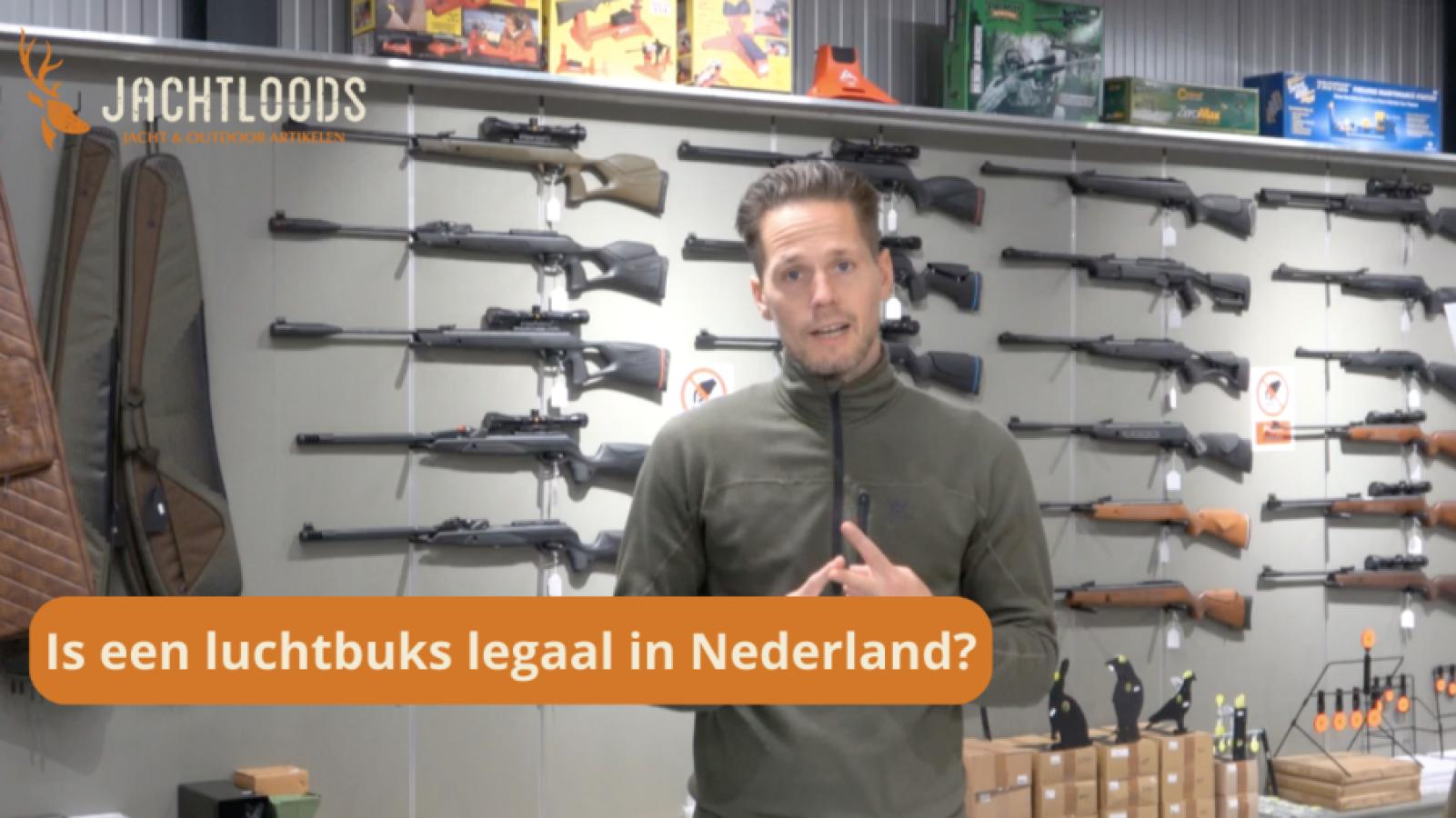 Is een luchtbuks legaal in Nederland