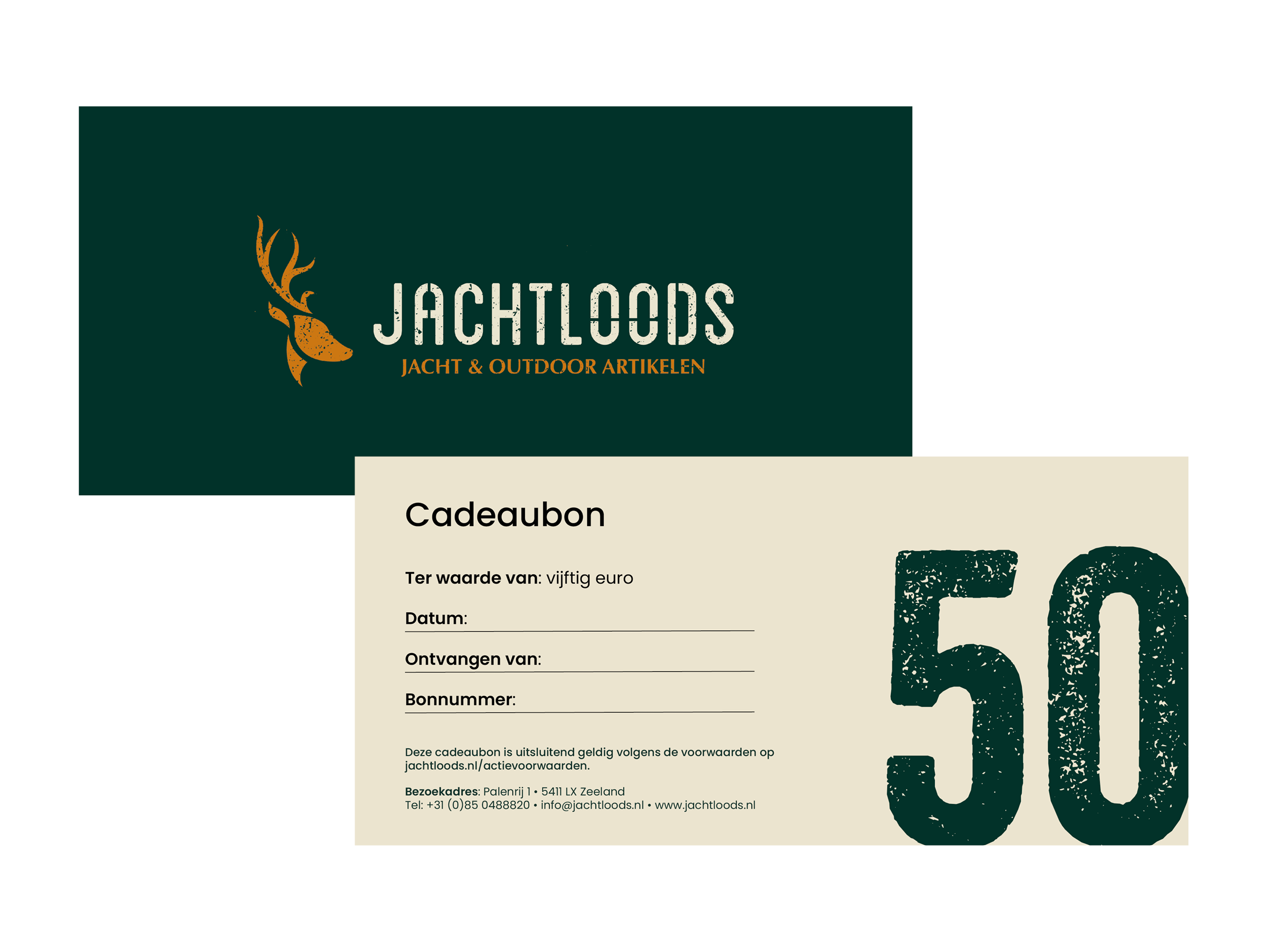 Jachtloods.nl cadeaubon