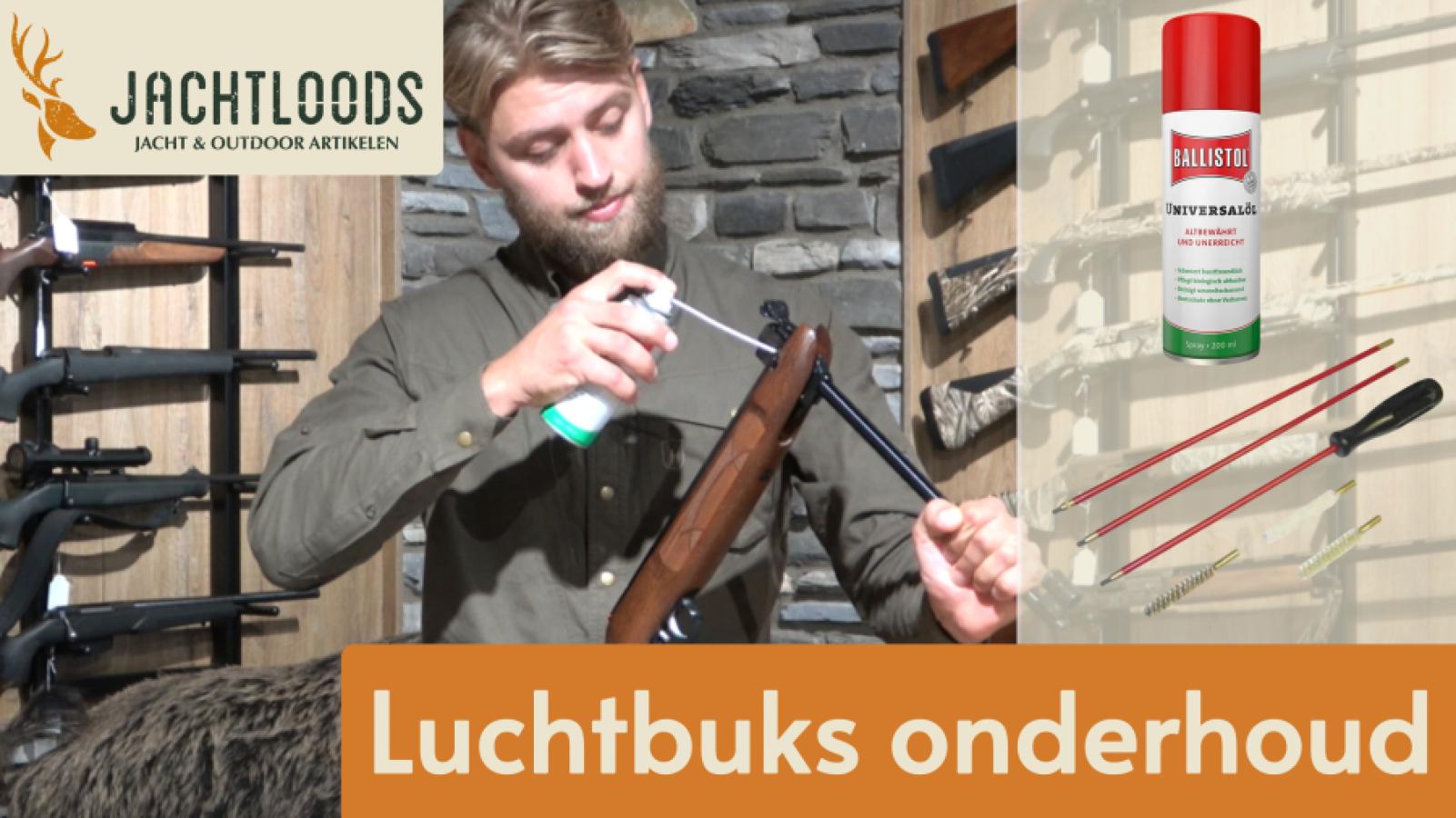 Luchtbuks schoonmaken & onderhoud