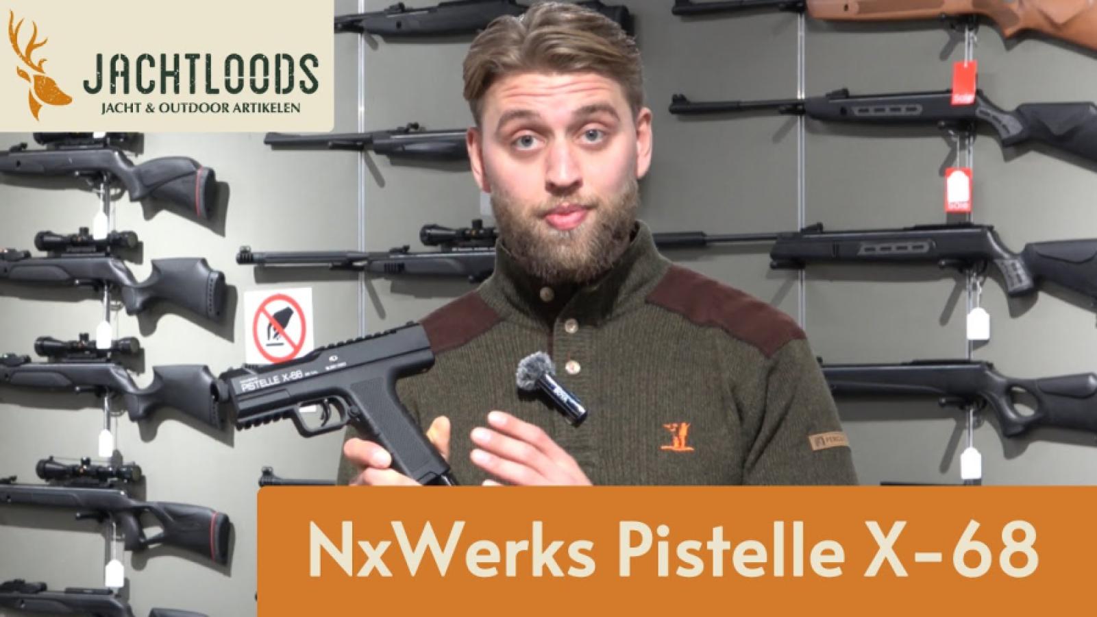 NxWerks Pistelle X-68 | Self Defense CO2 Pistool
