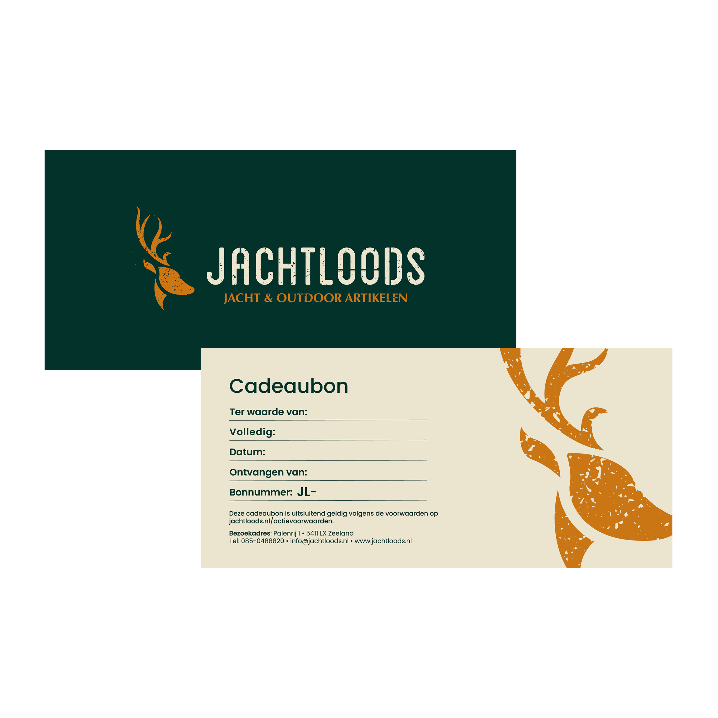 Jachtloods.nl cadeaubon